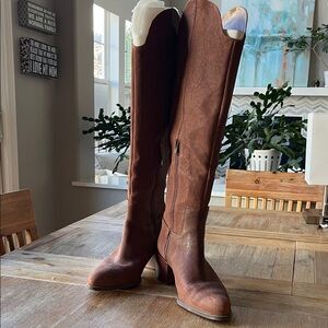 Nine West leather boots